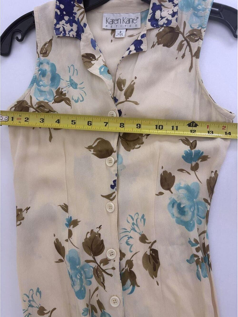 90's cottagecore grunge casual maxi summer dress XS - Picture 6 of 8